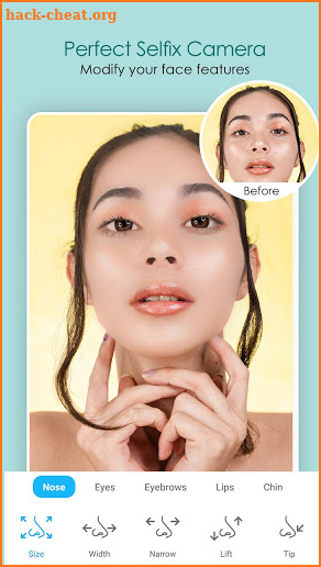 Perfect Selfie Makeup Camera-Face Photo Editor screenshot