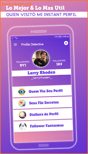 Perfil Detective ~ Quien visita mi perfil? screenshot