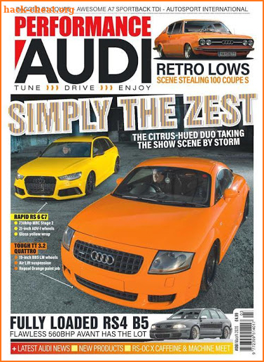 Performance Audi Magazine screenshot
