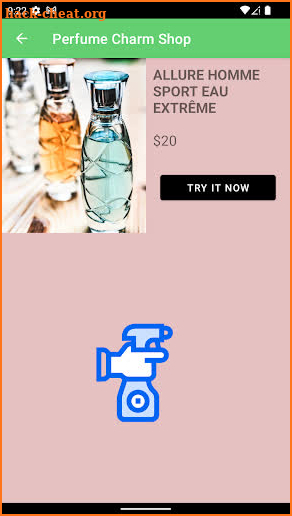 Perfume Charm Shop screenshot