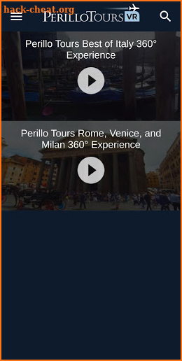 Perillo Tours VR screenshot