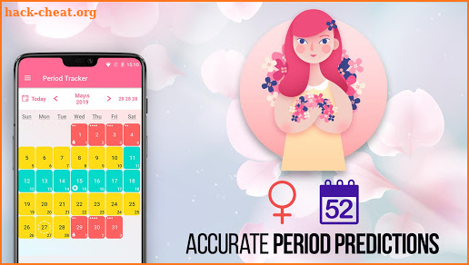 Period and Ovulation Tracker, Fertility Calculator screenshot