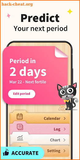 Period Calendar Period Tracker screenshot