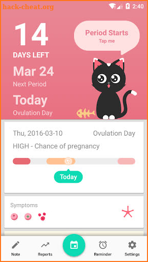 Period Calendar Pro screenshot