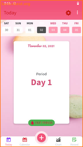 Period Reminder screenshot