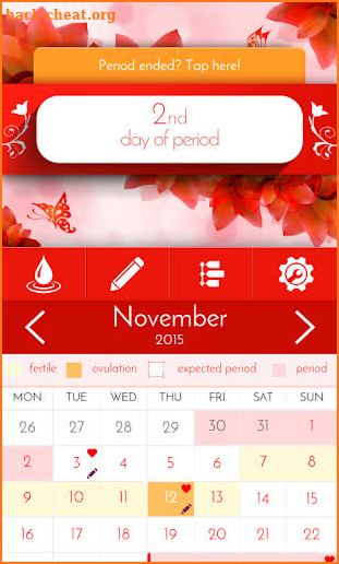 Period Tracker & Diary screenshot