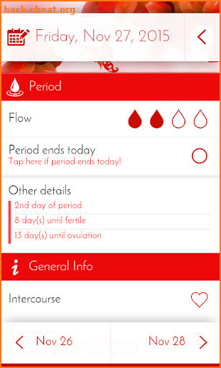 Period Tracker & Diary screenshot
