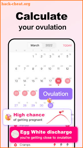 Period Tracker & Ovulation Pai screenshot