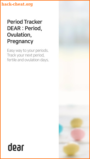 Period Tracker app, Ovulation Calculator,Fertility screenshot