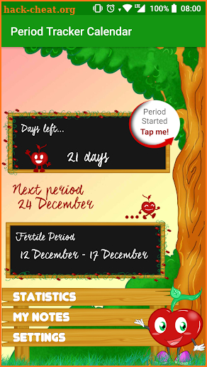 Period Tracker Calendar & Ovulation Calculator screenshot