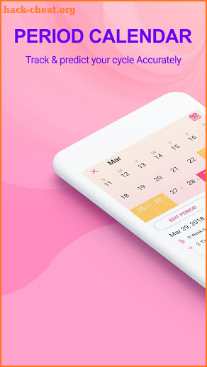 Period Tracker For Ovulation Calculator & Calendar screenshot