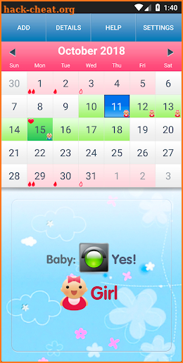 Period Tracker for Women: Menstrual Cycle Calendar screenshot