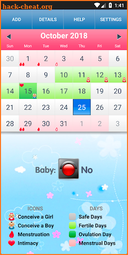 Period Tracker for Women: Menstrual Cycle Calendar screenshot