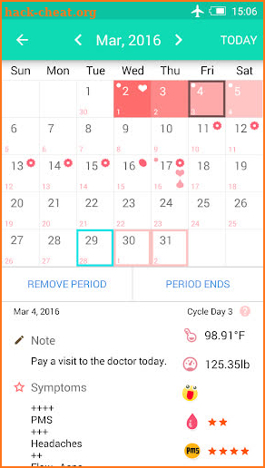 Period Tracker - My Calendar screenshot