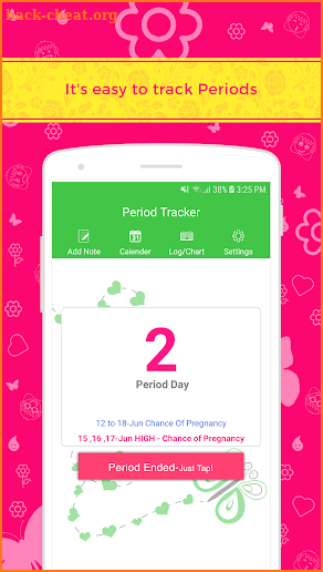 Period Tracker Ovulation & Pregnancy Calendar screenshot