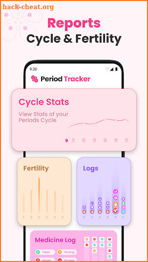 Period Tracker Ovulation Cycle screenshot