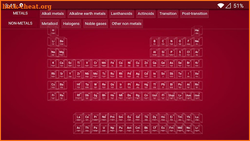 Periodic Table 3D screenshot