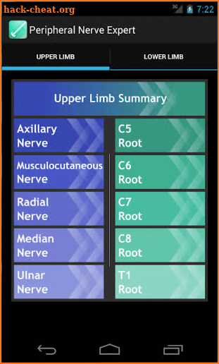 Peripheral Nerve Expert screenshot