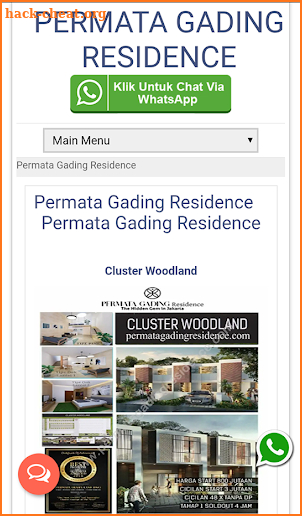 Permata Gading Residence screenshot