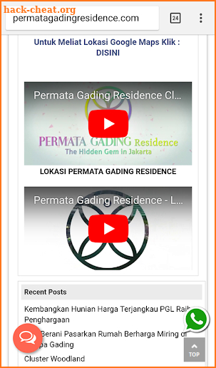 Permata Gading Residence screenshot