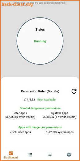 Permission Ruler Donate [Root] screenshot