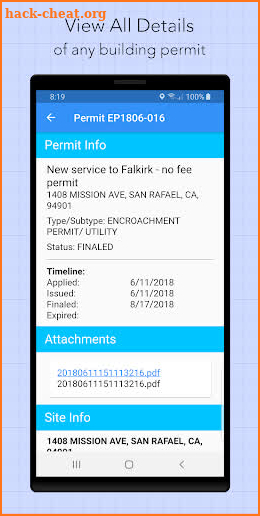 Permits at Hand screenshot