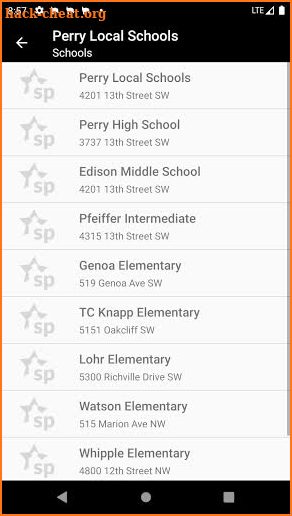 Perry Local Schools screenshot