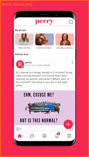perry: Perimenopause Community screenshot