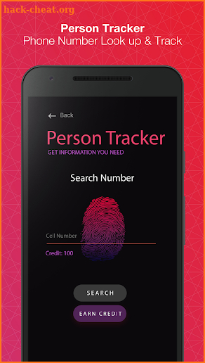 Person Tracker by Mobile Phone Number in Pakistan screenshot