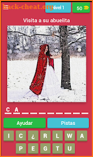Personajes de cuentos. Español screenshot
