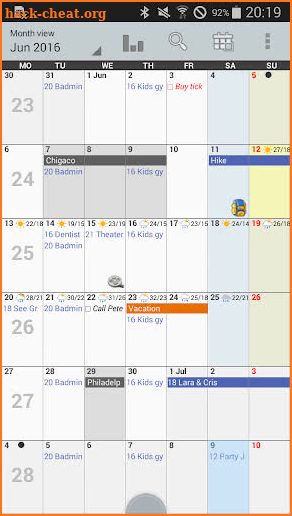 Personal Calendar Free screenshot