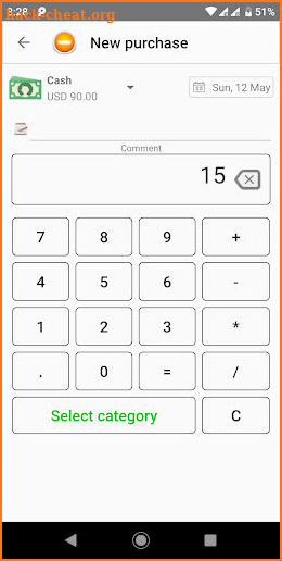 Personal Finance Pro Cost accounting Family budget screenshot