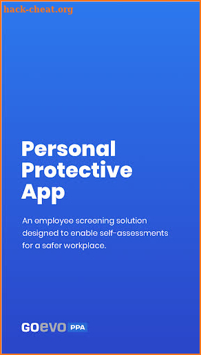 Personal Protective App - PPA screenshot