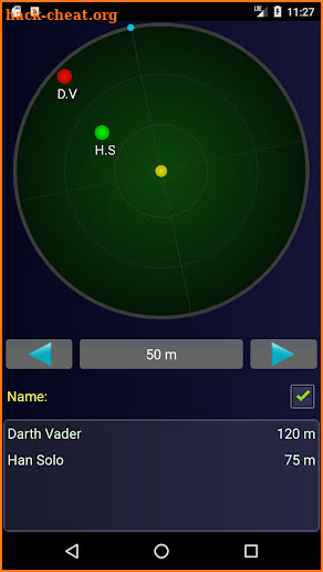 Personal Radar Lt screenshot