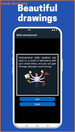 Personal Skills development screenshot