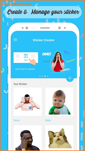 Personal Sticker Maker - WAStickerApps screenshot