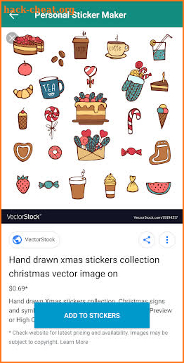 Personal Stickers - Let photo to personal sticker. screenshot