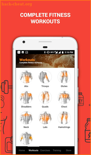 Personal Trainer - Workout, Exercises and Diets screenshot