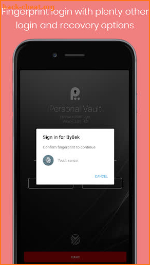 Personal Vault PRO - Password Manager screenshot