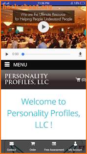 Personality Profiles, LLC screenshot