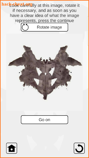 Personality Test (Psychology): Rorschach Test screenshot