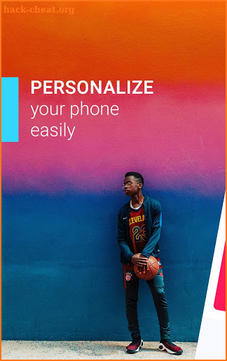 Personalization App for Android™ screenshot