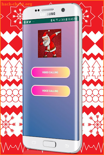 Personalized Call From Dabbing Santa Claus - Prank screenshot