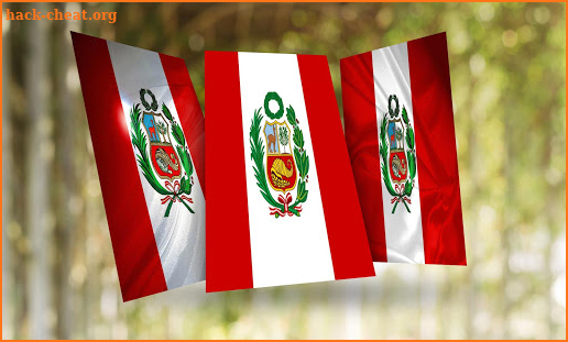Peru Flag Wallpaper screenshot
