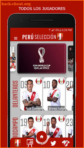 Perú Selección screenshot