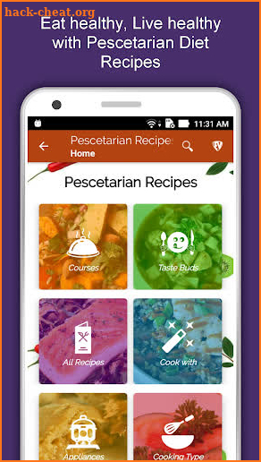 Pescatarian Diet Recipes : Healthy Nutritious Life screenshot