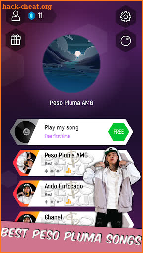 Peso Pluma Songs Dancing Ball screenshot