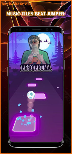 Peso Pluma Tiles hop Music 3D screenshot