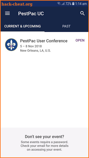 PestPac User Conference screenshot