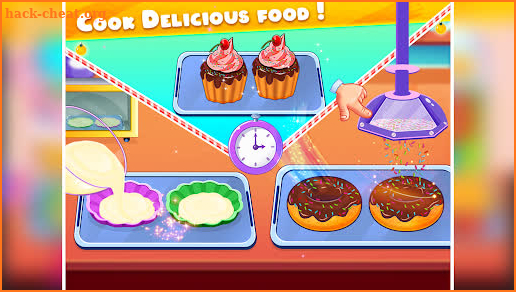 Pet animal cooking game screenshot